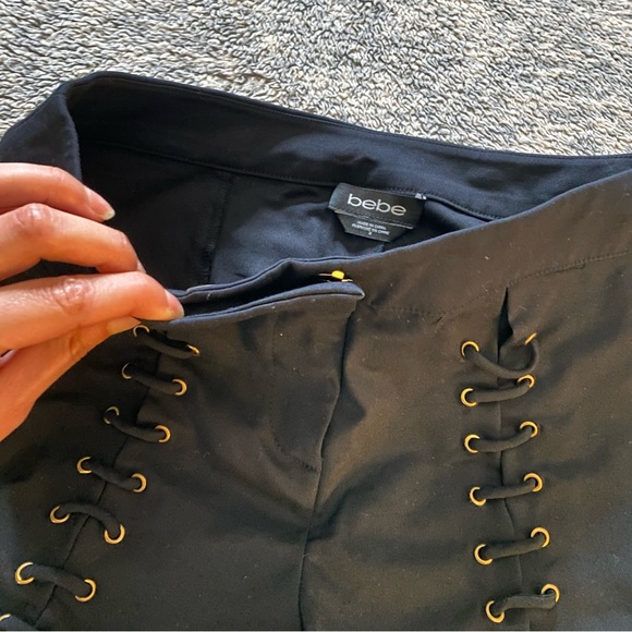 Vintage Bebe lace-up pants - Picture 2 of 4